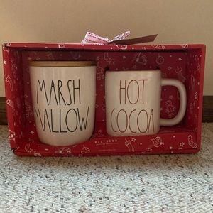 Rae Dunn Marshmallow + Hot Cocoa Set ☕️🍫
